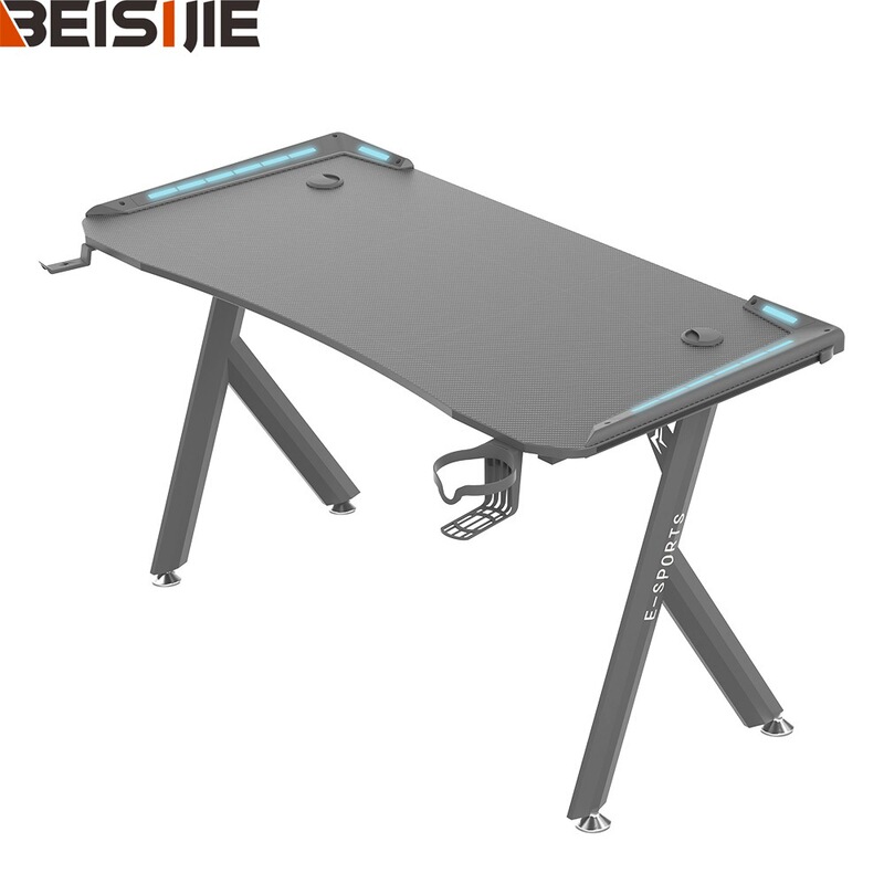 Beisijie Special Offer Z-Shaped Gaming Desk Home Computer Desk Immersive Gaming Streamer Desk Gaming Desk