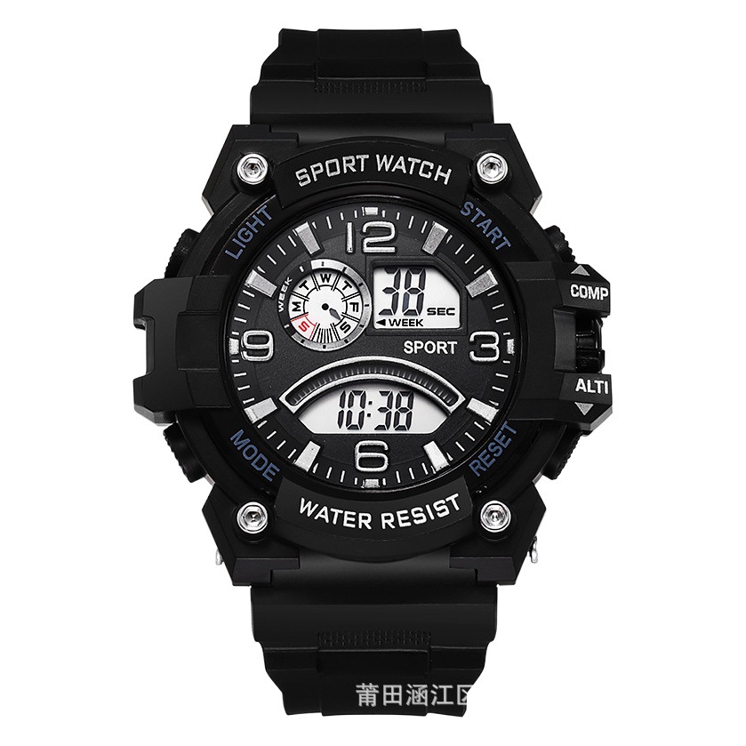 Directo de fábrica transfronteriza caliente deportes multifunción reloj electrónico tendencia de la moda al aire libre masculino y femenino estudiante reloj despertador