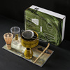Japanese tea set, matcha, mixing stick, cup