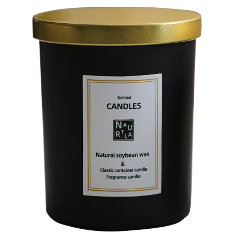 Perfume, aromatherapy, candle, glass metal tea cup, work sticker, gift box, wholesale