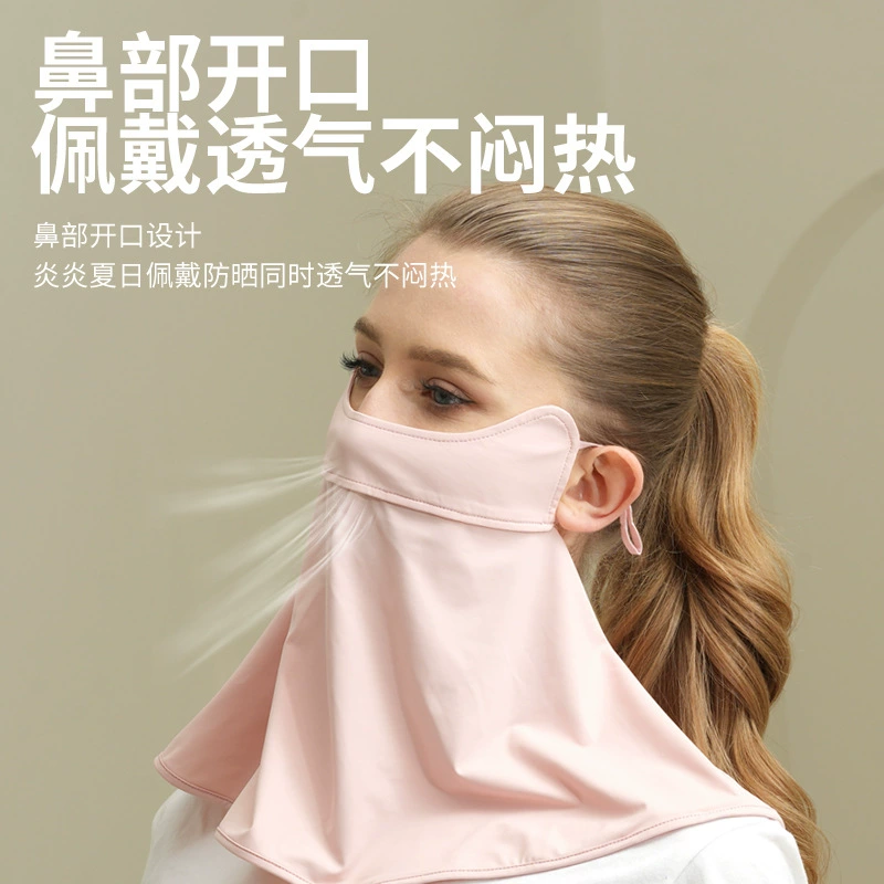 Угловая солнцезащитная маска с полузащитной шеей