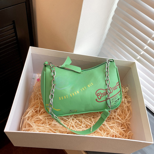 Summer New Fashion Chain Strap Handbag Shoulder Crossbody Small Square Bag Women's Bag Support Large Wholesale Mixed Batch