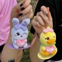 BLACKPINK演唱会场周坐姿钥匙扣 金智妮Jennie lisa 娃娃公仔