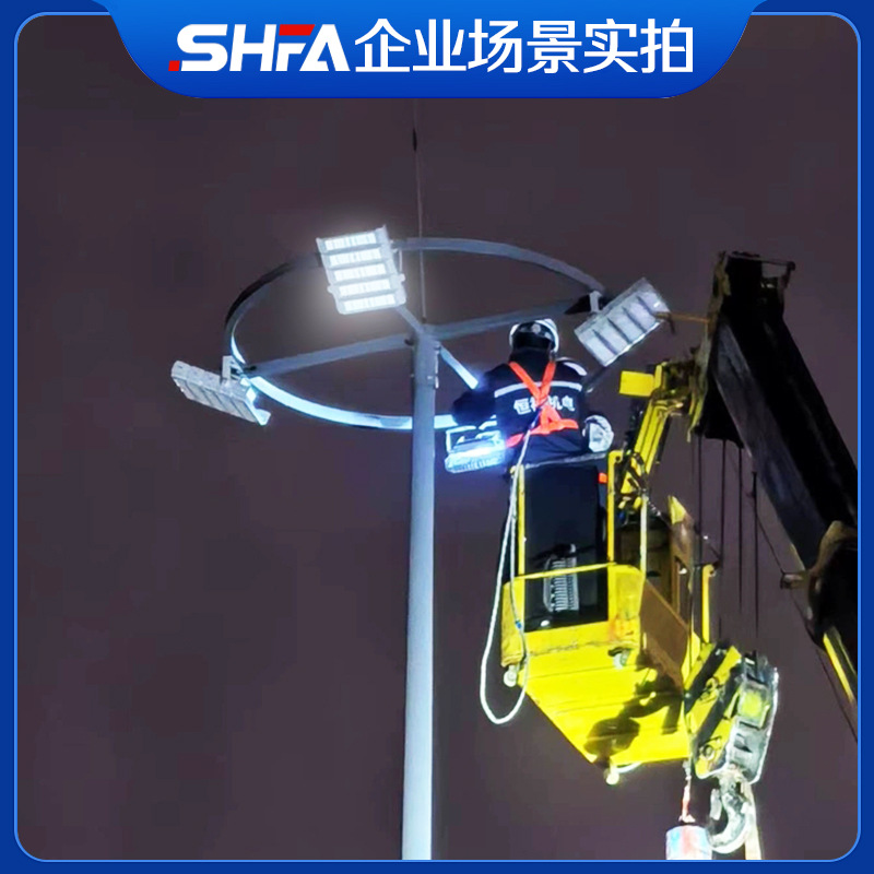 Módulo de prevención de Shen led luz de inundación de túnel luz de inundación impermeable luz de poste alto super brillante plaza campo de campo de construcción luz de construcción