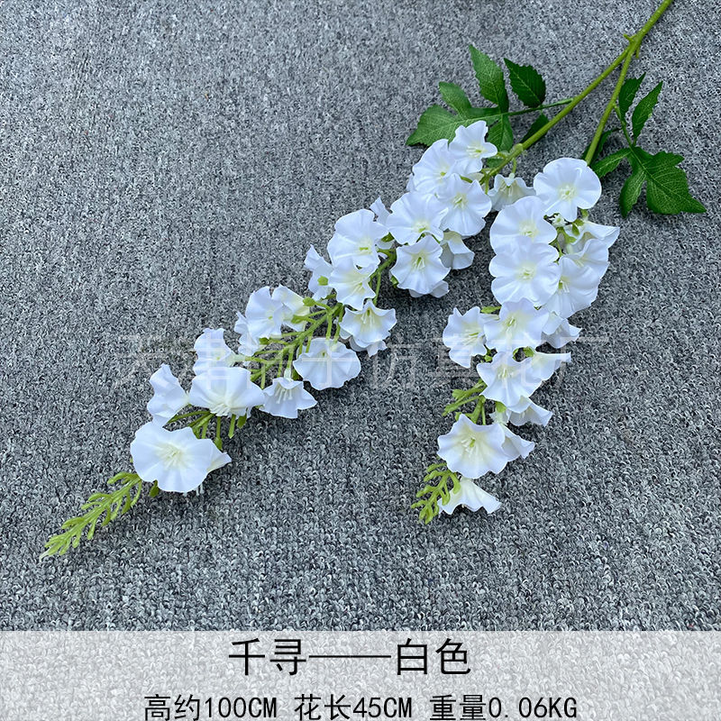 Flores de boda de alta calidad de flores de madera verde de bambú y lirio de pino masson de alta calidad