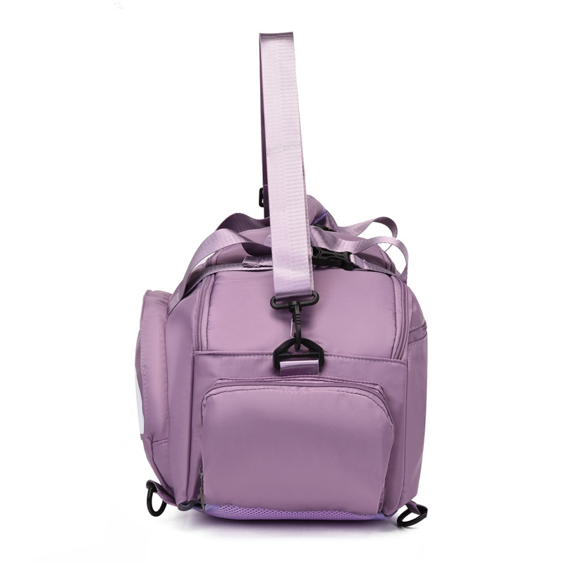 Bolso de yoga y gimnasio con compartimento seco/húmedo, gran capacidad, personalizado con logo