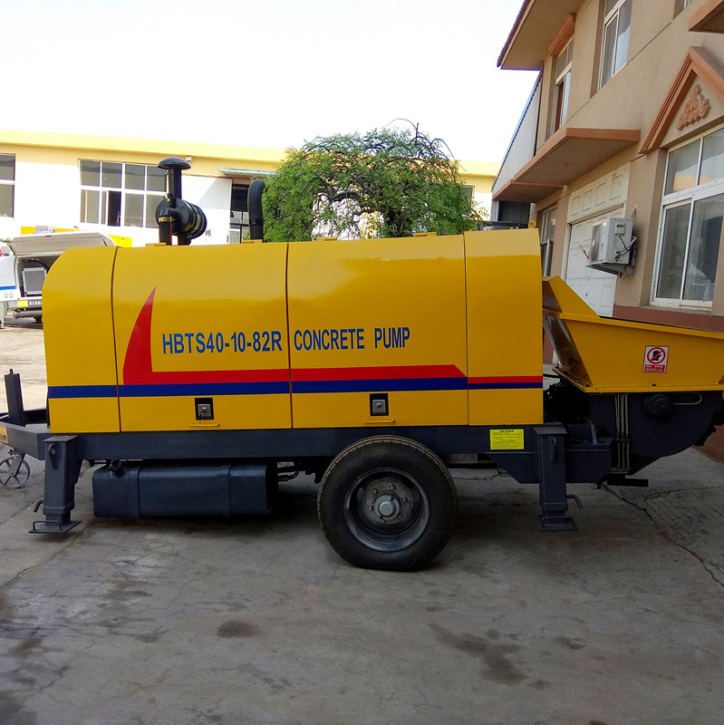 烟台新赛机械18954576936 HBTS40-12-82R柴油地泵 concrete pump