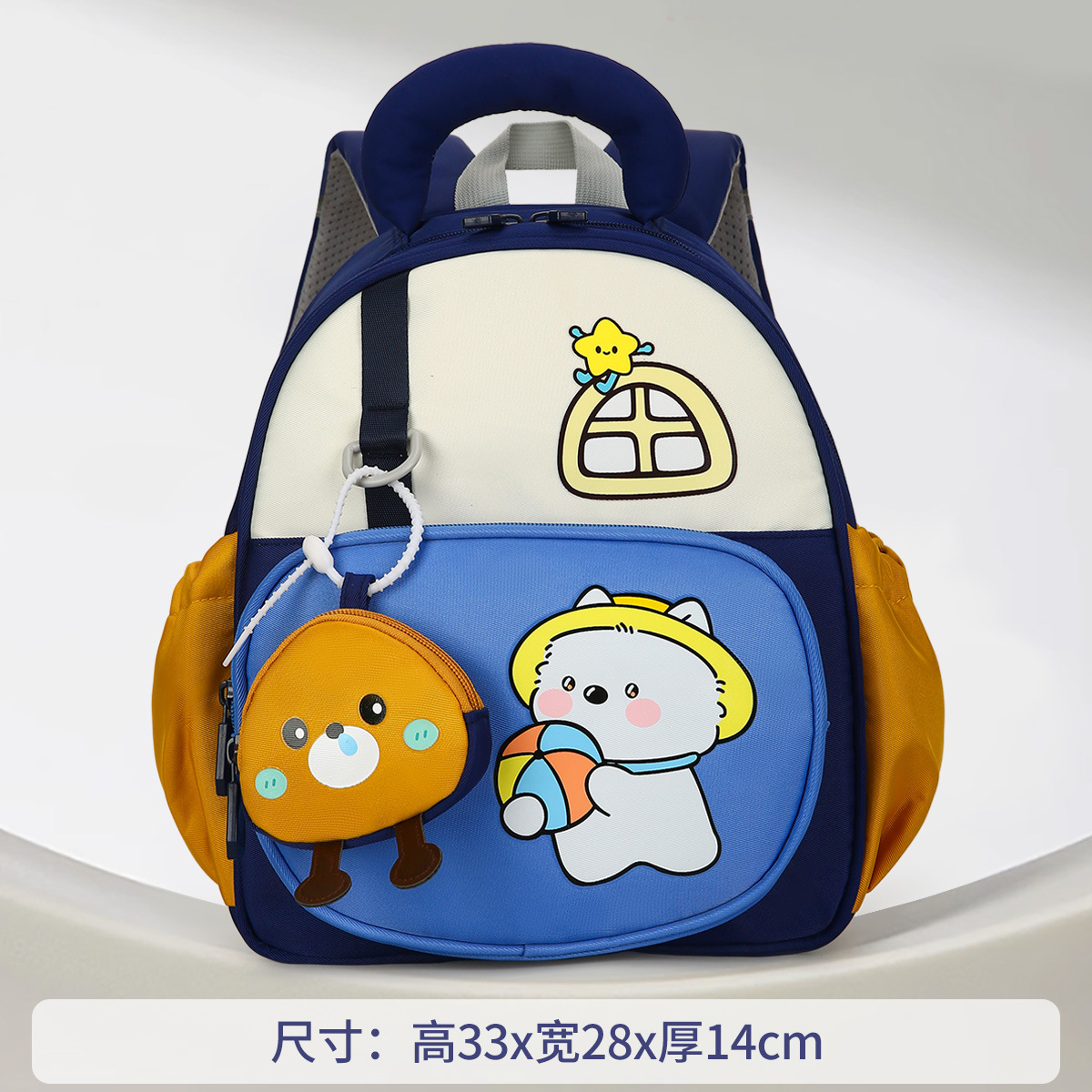 2026 nuevo jardín de infantes de dibujos animados mochila de hombro para niñas mochila de ocio ligera mochila de dopamina