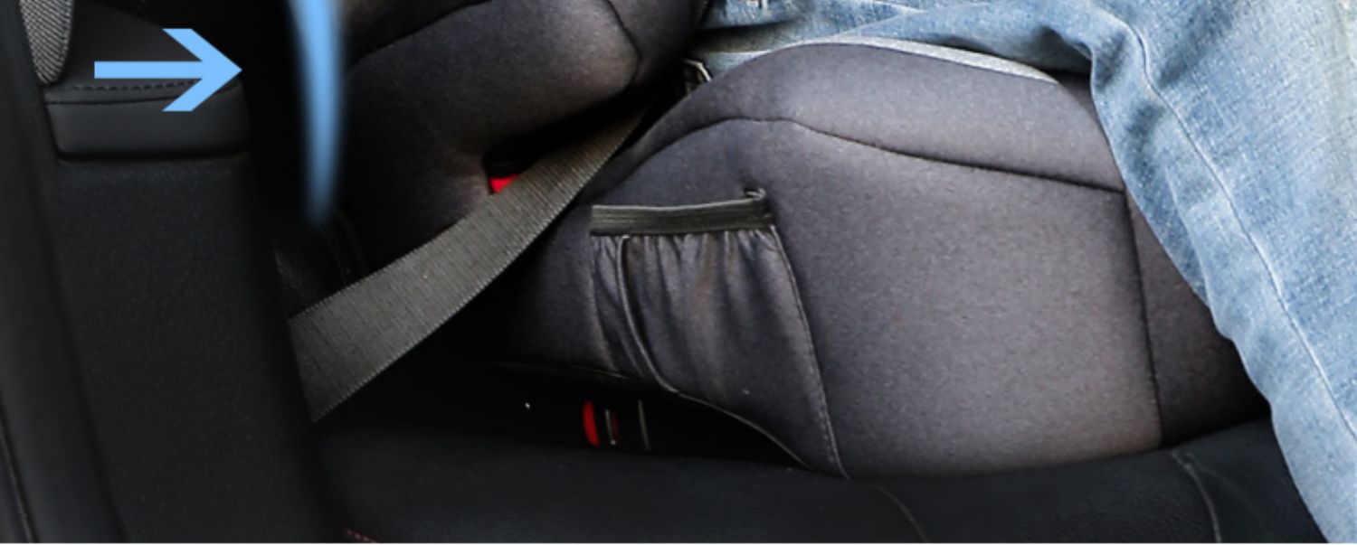 Suitable for Kidsren's Safety Seat Booster Cushion 3-Other 2-Year-Old Car-Mounted Portable Simple Seat Cushion for Older Kidsren
