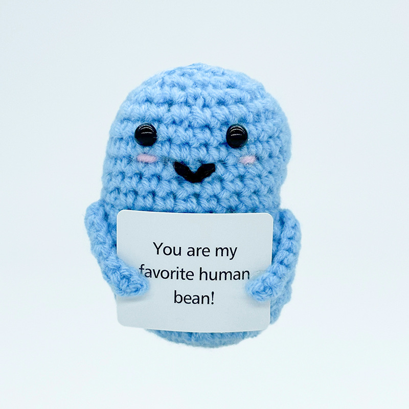 Muñeco Tejido a Mano de Felpa Decorativo para Escritorio y Regalo image 100