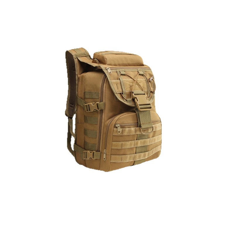 Bolsa táctica de hombro al aire libre bolsa de montaña impermeable caminata camuflada mochila táctica de hombre gran capacidad al aire libre resistente al desgaste