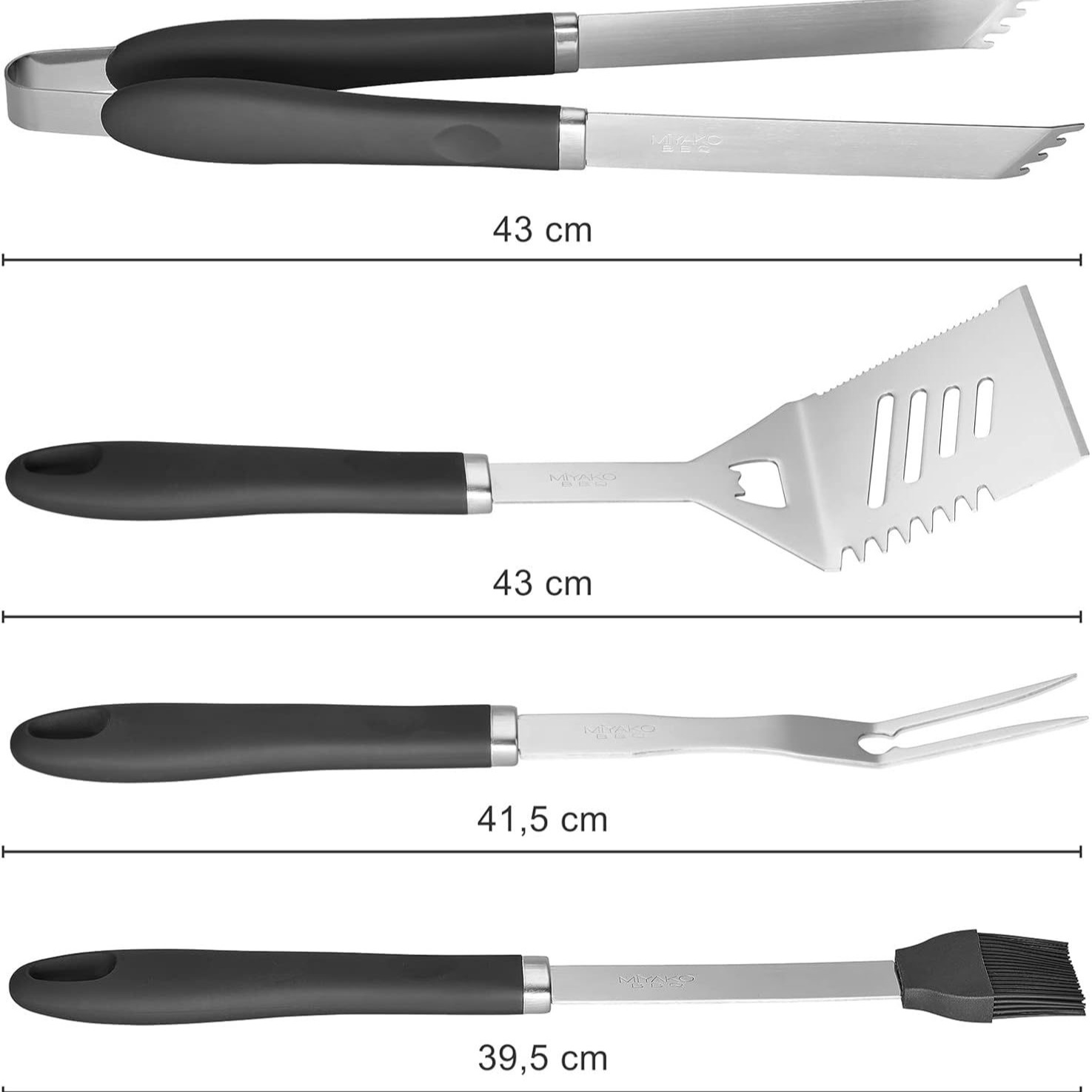Amazon Cross-border venta caliente de acero inoxidable herramienta de barbacoa juego al aire libre camping multifunción bolsa de almacenamiento combinación de barbacoa