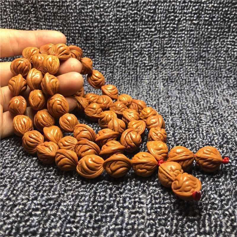 新製品ドラゴンパターンピーチコアロングストリングドラゴンパターンピーチビーズ菩提ブレスレットネックレス男性と女性用送料無料|undefined