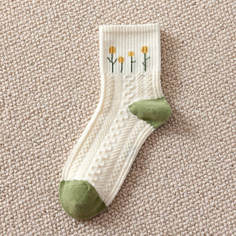 녹색 작은 꽃 중간 튜브 - 작은 꽃 꽃