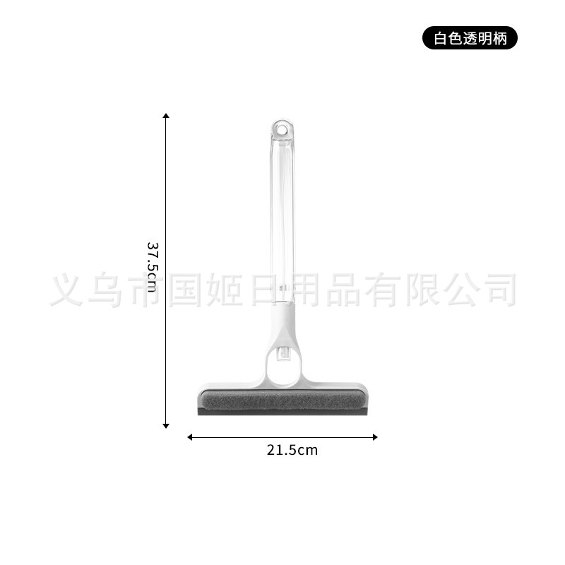 Limpiaparabrisas de vidrio multifuncional artefacto de limpieza de vidrio hogar con boquilla raspador de agua de doble cara cepillo de vidrio sin marcas