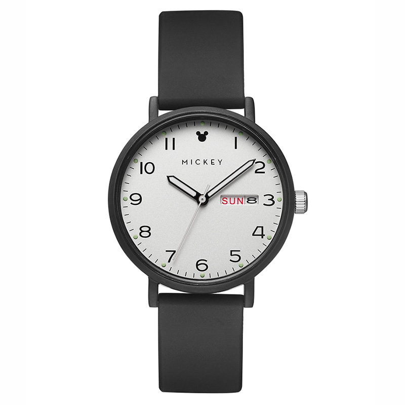 White circle black tape