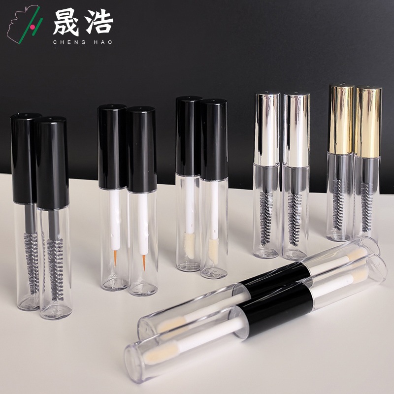 En stock 4ml rímel tubo de crecimiento de las pestañas botella de líquido brillo de labios sub-botella Delineador de ojos Pegamento de pestañas líquido material de embalaje