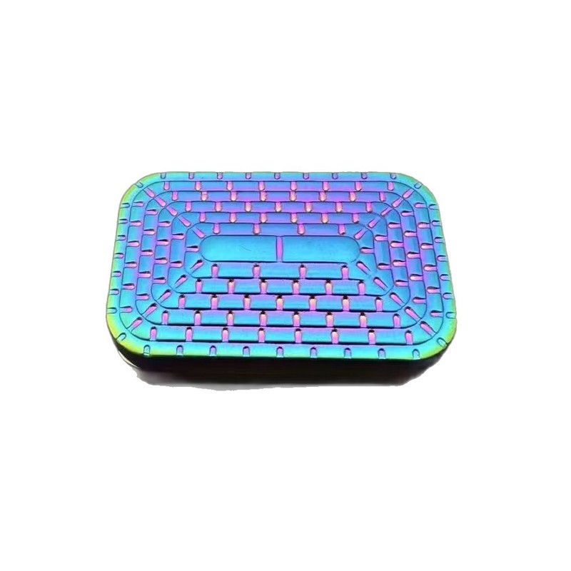 厂家批发推推牌EDC手推响币指尖陀螺音浪解压金属牌币减压玩具|undefined
