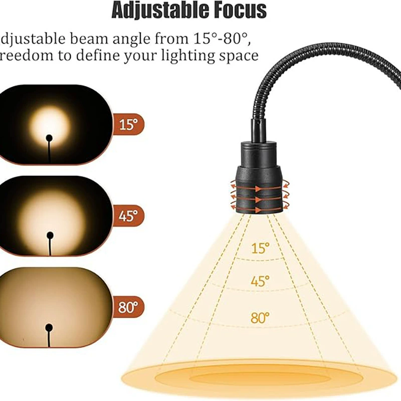 LED Reading Light Clason Light Clamping Lights подходит для стола, общежития, кровати, освещение, USB зажимное