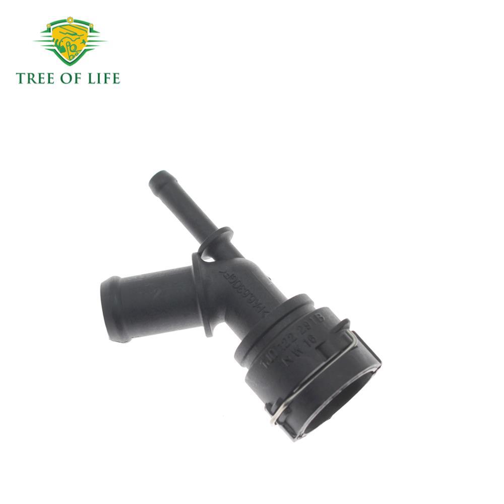 1J0122291B para Volkswagen Golf Skoda conector de brida de salida de agua de refrigeración image 2