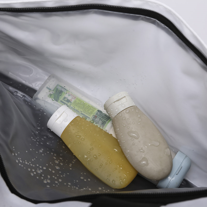 2024 nuevo bolso de viaje de gran capacidad de color de contraste de moda bolso de mano ligero de ocio bolso de deporte de mensajero al por mayor