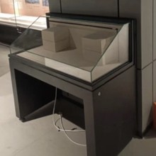 定制博物馆展示柜台文物古董字画玉器玻璃柜产品样品展览陈列柜