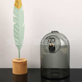 高硼硅玻璃无火藤条香薰瓶精油挥发扩香瓶卧室客厅摆件装饰香香氛