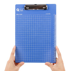 Strong A4 plastic board clip office folder writing board clip flat writing board clip document holder