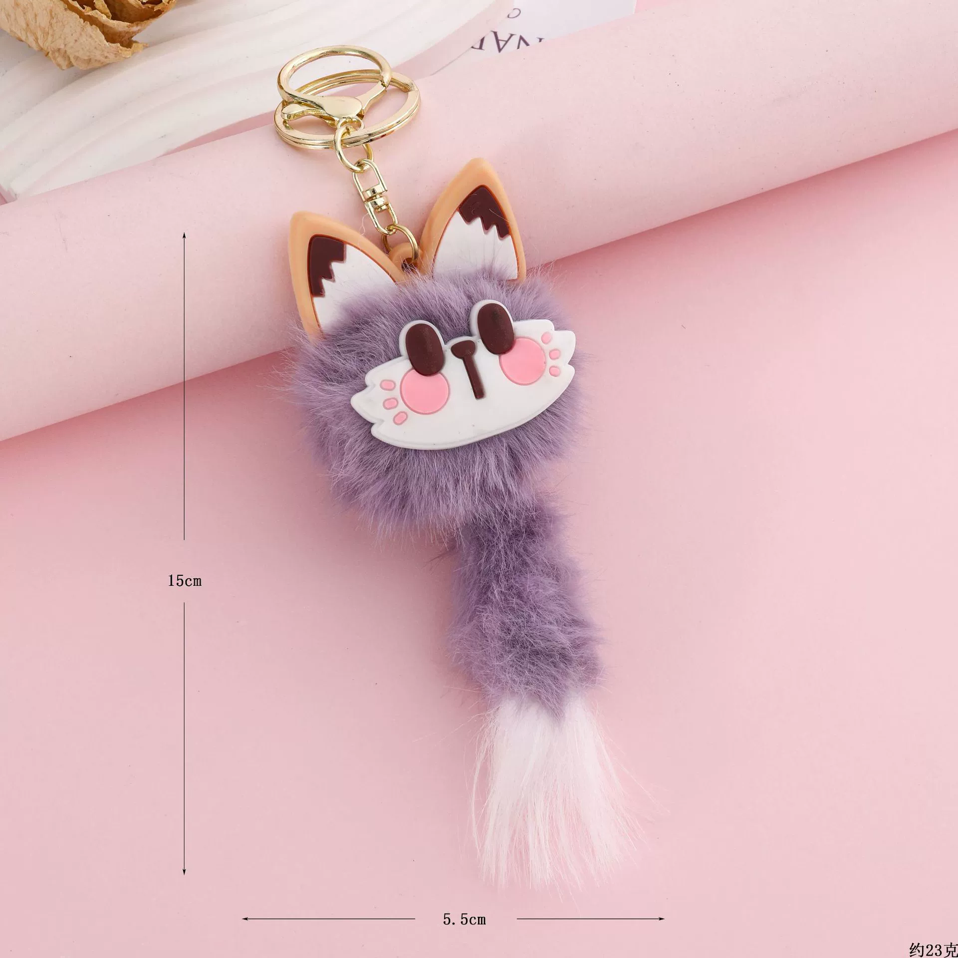 Cute cartoon keychain, backpack, creative pendant, for luck, Birthday gift, direct factory sales