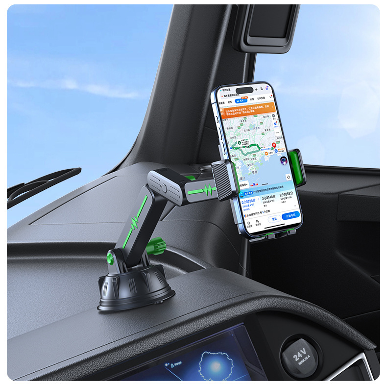 Multi-function Big Joint Suction Cup Phone Holder Car Dashboard Windshield
