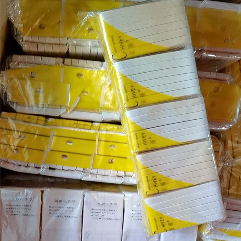 Caiwei compresión de polvo pva esponja de lavado de la cara turística esponja de maquillaje portátil limpiador de la cara fábrica de venta directa