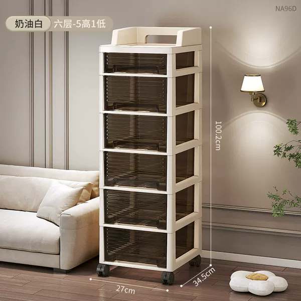 *❤【Upgraded】【Six layers】Five high and one low + wheels + handrails