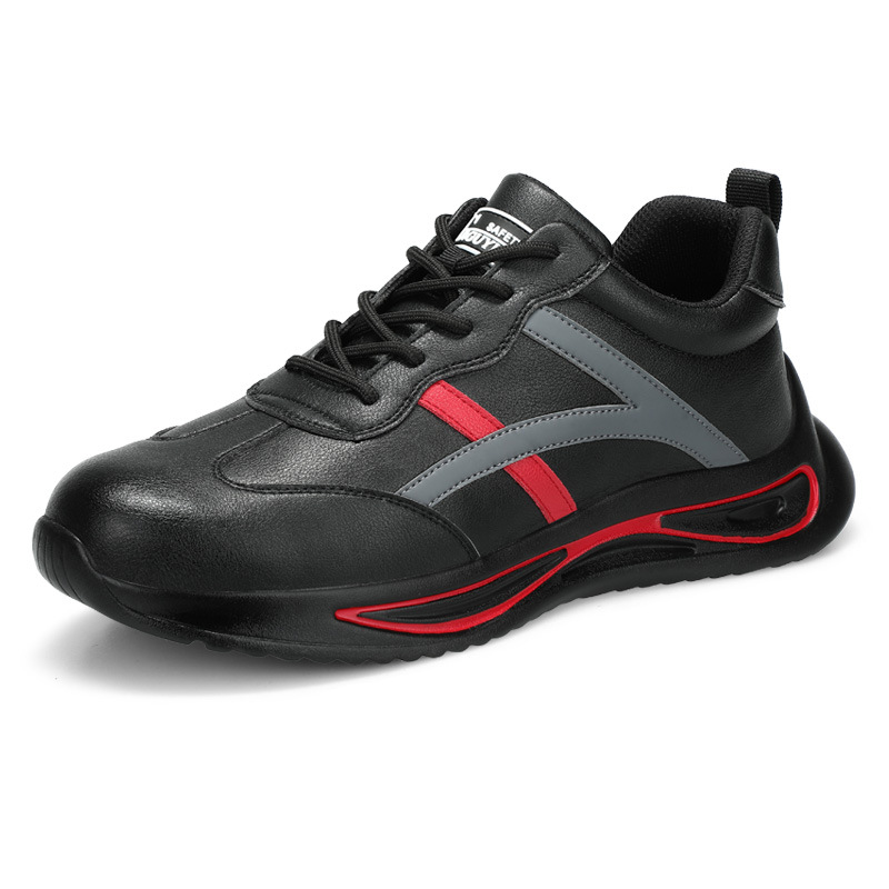 Zapatos de Seguridad Anti-impacto y Anti-perforación de Tejido Volador Transpirables para Trabajo image 13