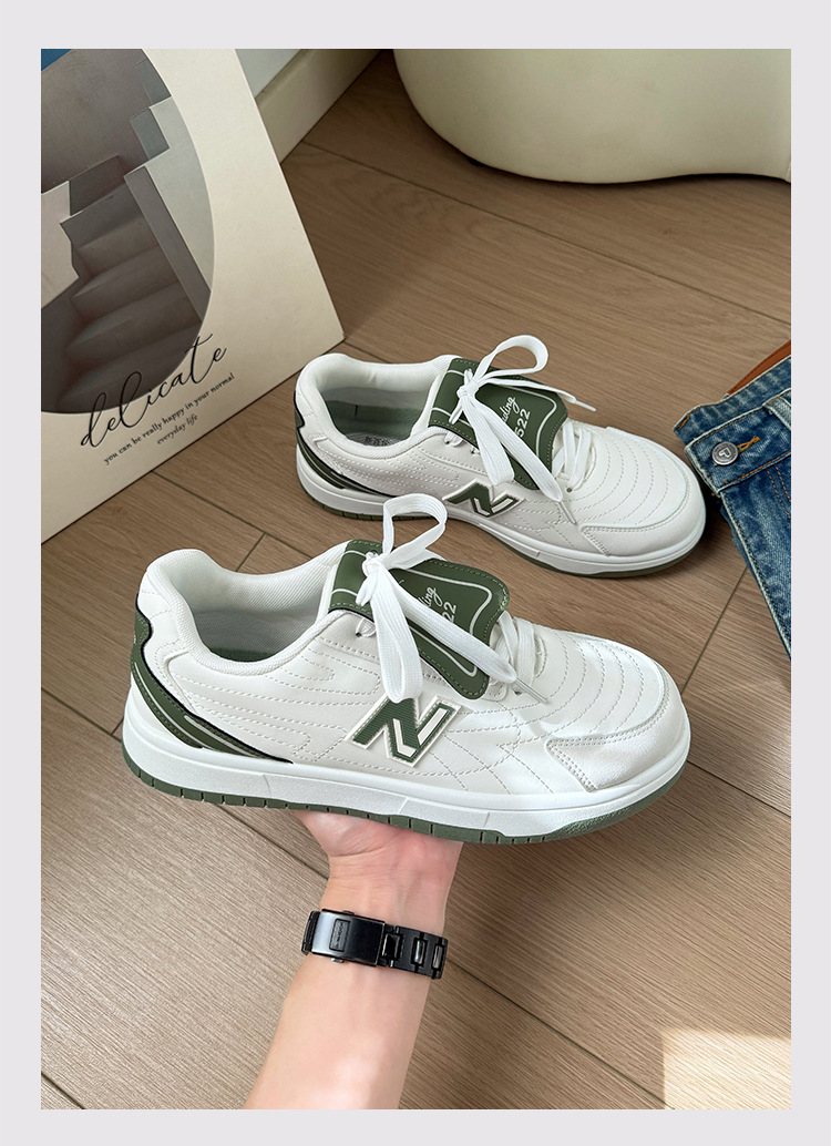 Giày sneaker nữ chạy bộ mesh thoáng khí phong cách thể thao — 522 Đen Đêm chi tiết 15