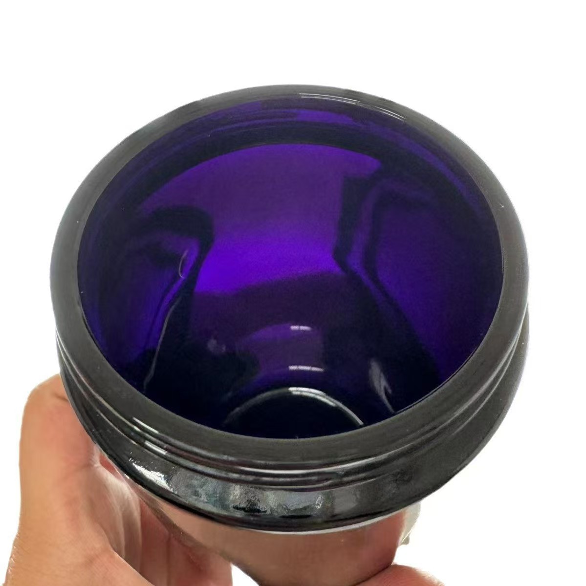 500ml  1000ml紫罗兰避光玻璃罐  大麻瓶   可配abs/胶木盖  大量