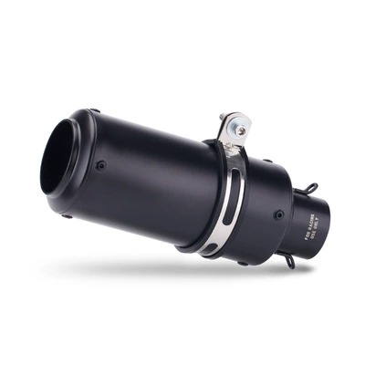 Motorcycle exhaust pipe – Sc Exhaust Motorcycle Cylinder - all-black-classic-51mm