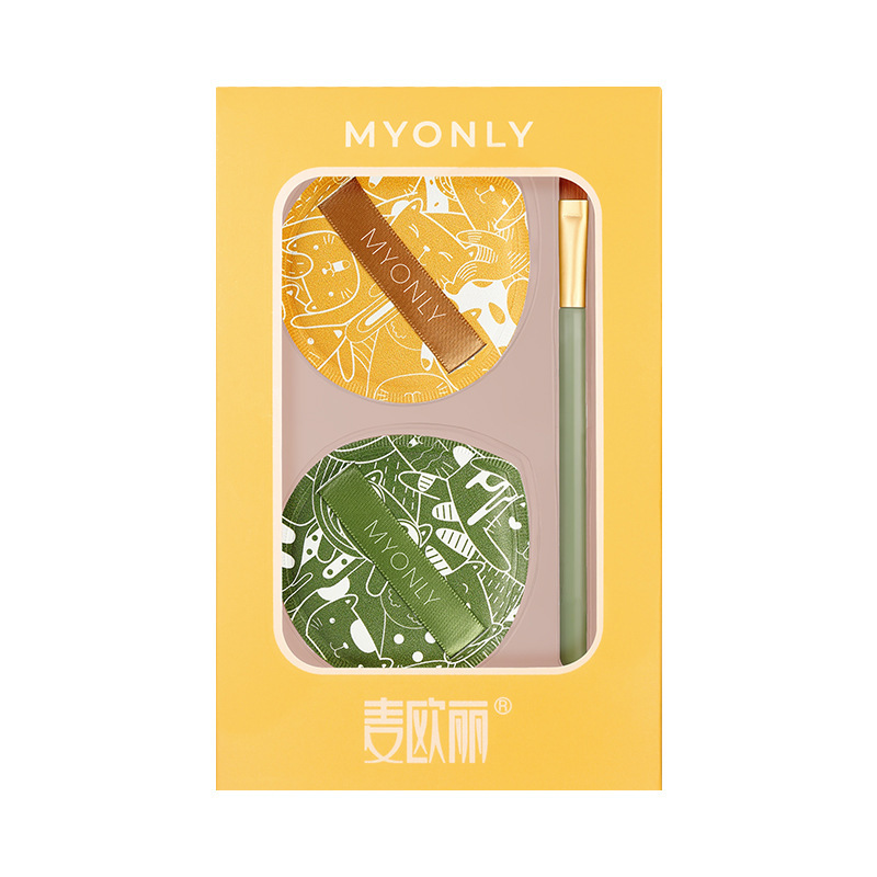 Suministro directo de fábrica de 100 puntos de algodón de azúcar, cojín de aire, soplo de polvo, maquillaje húmedo y seco, esponja, herramientas de belleza al por mayor