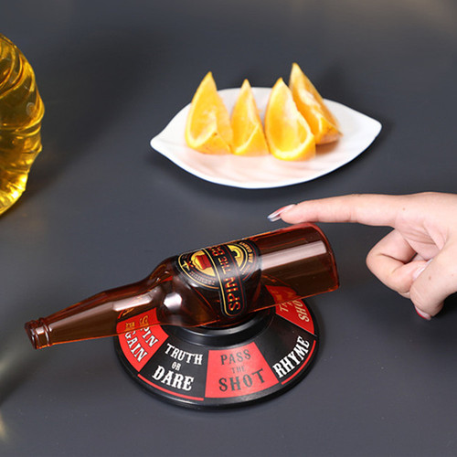 Bottle Pointer Game Arrow Wine Glass Drinking Game SPIN THE BOTTLE Bar Game Set