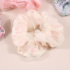 Big elastic hair rope, hair accessory, simple and elegant design, Korean style, internet celebrity