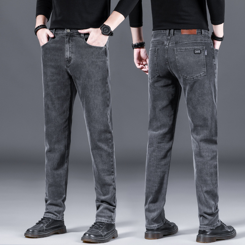 Brand Factory Direct Supply jeans men's high-end pants 2023 new popular men's pants spring and autumn casual pants