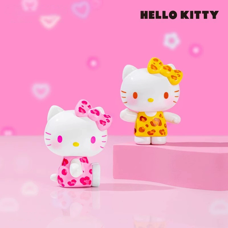 Оригинальные конфеты Sanrio Katie Summer Rainbow, серия, в закрытом пакете, модные игрушечные фигурки, окружающие милые украшения, оптовый подарок