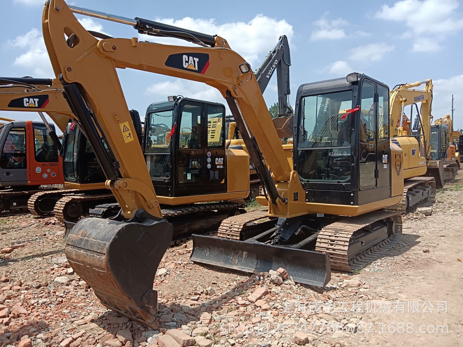 热销卡特彼勒CAT306E挖掘机6吨钩机Caterpillar Excavator