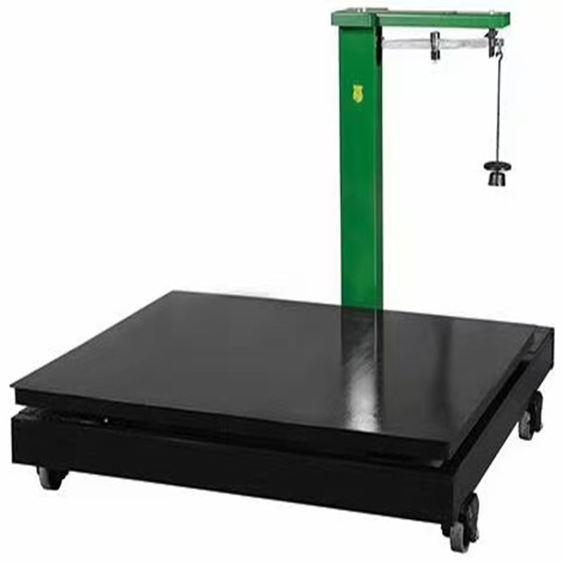 TGT-2T机械磅秤1.2*1.5m机械磅秤单标尺地上衡老式2吨机械磅秤