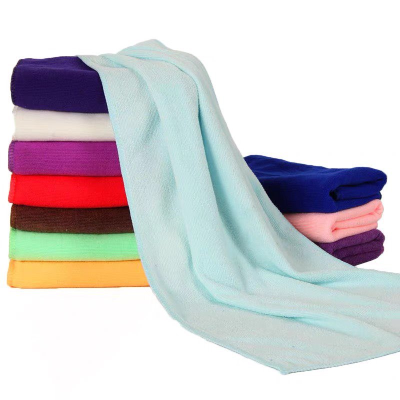 Barbería toallas absorbentes de agua toallas de cama salón de belleza gran fibra toallas de baño lavado de la cara natación limpieza especial