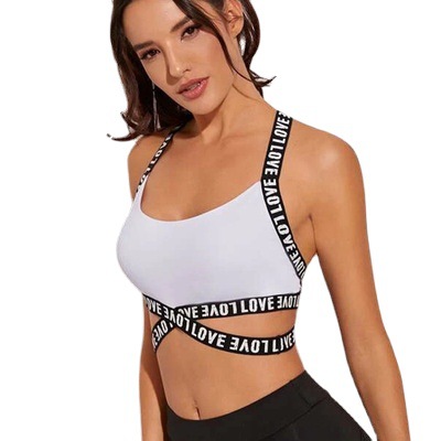 YWBIN carta belleza espalda ropa interior sexy yoga Sujetador deportivo push up transpirable de secado rápido correr ropa interior fitness