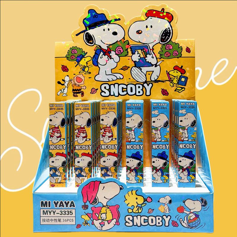 Cartoon Beagle Blind Box Pen High-Value Press Gel Pen 0.5mm Black Core Primary School Student Writing Pen Stationery Wholesale Cartoon Beagle Blind Box Pen High-Value Press Gel Pen 0.5mm Black Core Primary School Student Writing Pen Stationery Wholesale