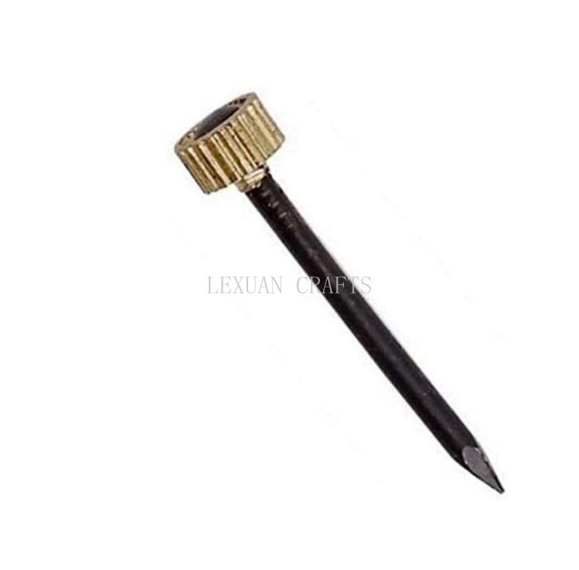 100 unids negro foto marco clavo de alta calidad cobre cabeza clavo a través del corazón cobre tapa uñas Amazon suministro