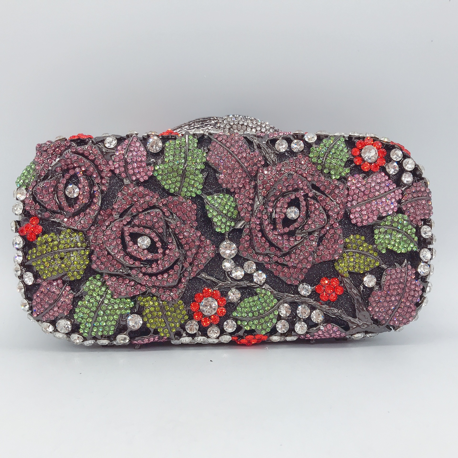 Evening cross-border hueco diamantes bolsa de cena rosa diamantes bolsas de mano bolsa de mujer fiesta bolsa de cena