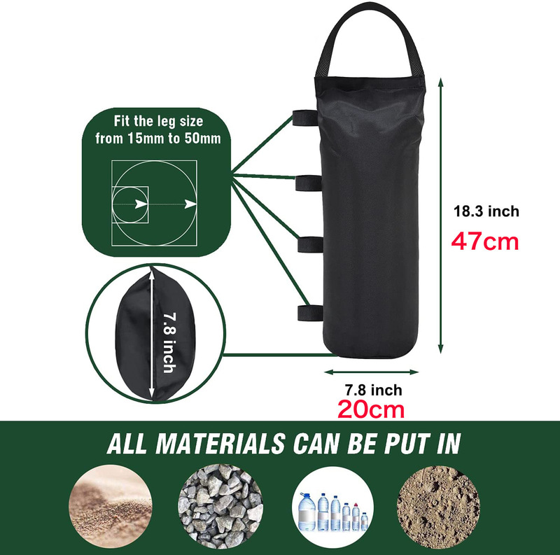 Amazon Cross Border Outdoor Tent Fixed Sandbag Sandbag Sunshade Base Sunshade Windproof Fixed Sandbag