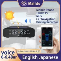 TPMS внешний Bluetooth беспроводной солнечный датчик давления в шинах детектор монитор давления в шинах для автомобилей